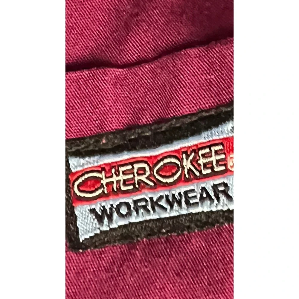 Cherokee Workwear Scrub Pants Bundle of 3 Wine Brown Drawstring 4101 Mens Medium